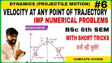 Dynamics bsc 3rd year | Projectiles | mechanics engineering mathematics  #mechanics #dynamics