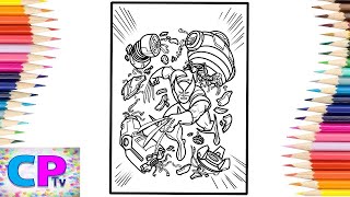 Wolverine Coloring Pages/Wolverine Crushes the Robot/Marin Hoxha & Caravn - Eternal [NCS Release]