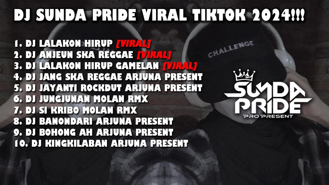 DJ LALAKON HIRUP ONI APRAK VIRAL - DJ ANJEUN VIRAL TIKTOK!!! DJ SUNDA PRIDE FULL ALBUM