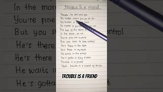Download Lagu Do you like this song? ❤#lyrics #songlyrics #troubleisafriends #lenka#shortlyrics #handwriting MP3