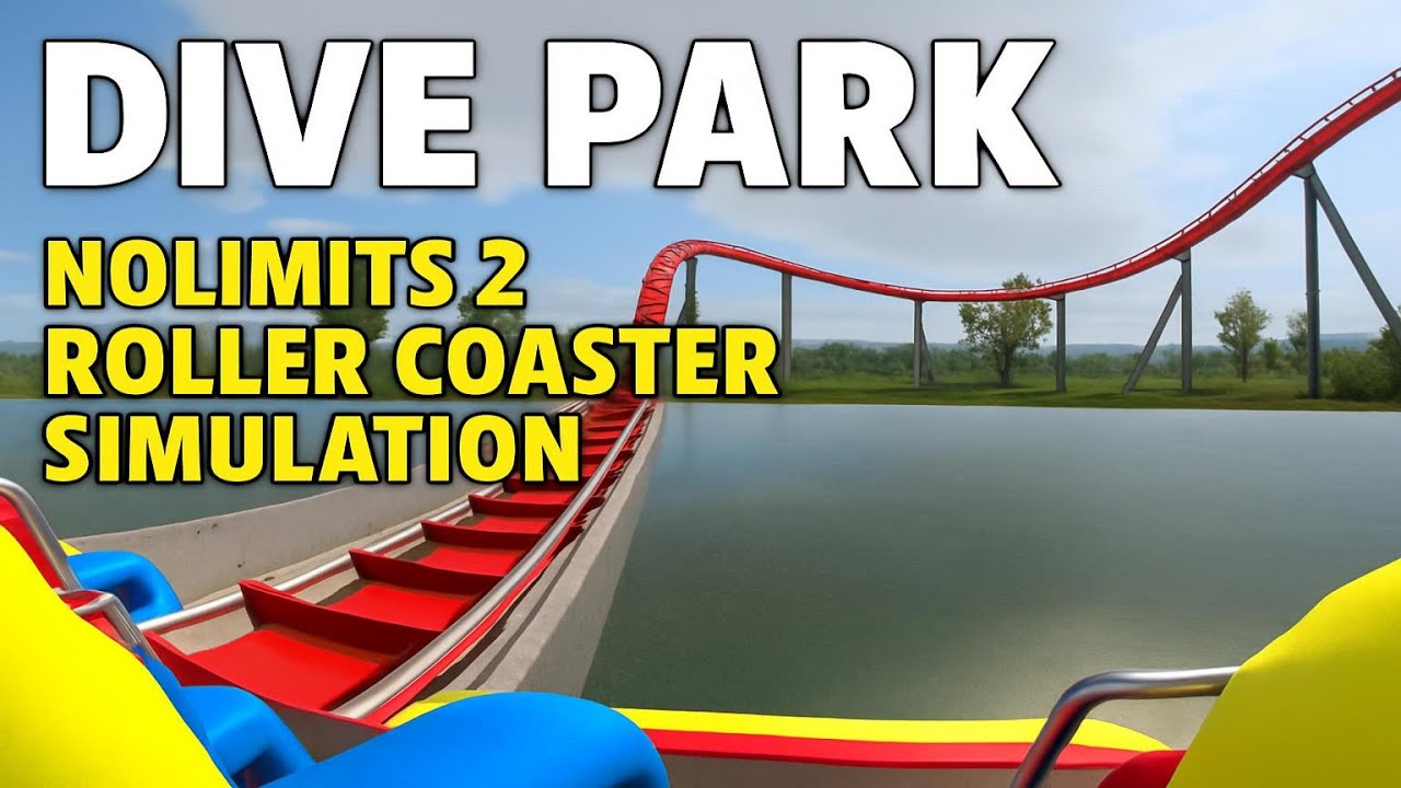 NoLimits 2-ի Dive Park-ը. 360° VR ռոլերկոստեր սիմուլյացիա վիդեոյի նախադիտում