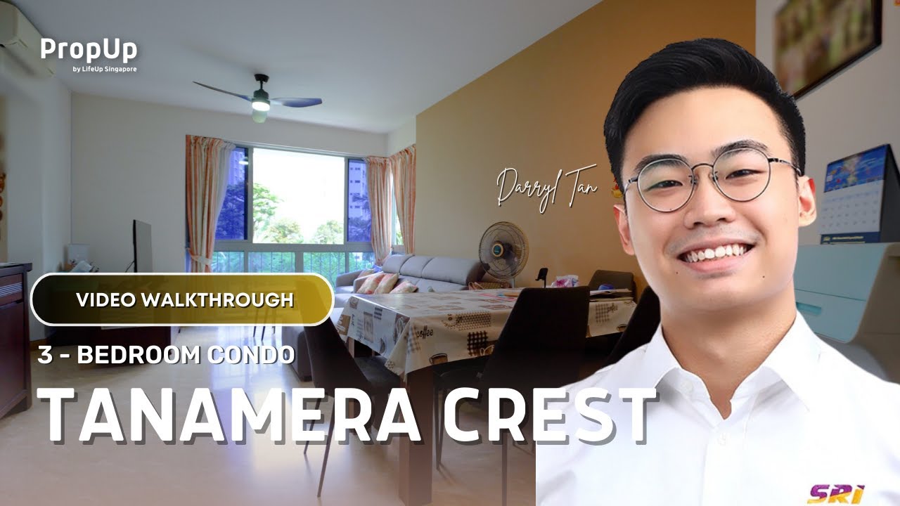 Tanamera Crest 3-Bedroom Condo Video Walkthrough - Darryl Tan