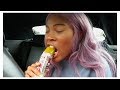 DRIVE WITH ME: GAS STATION HOT PICKLE MUKBANG  ... im hilarious