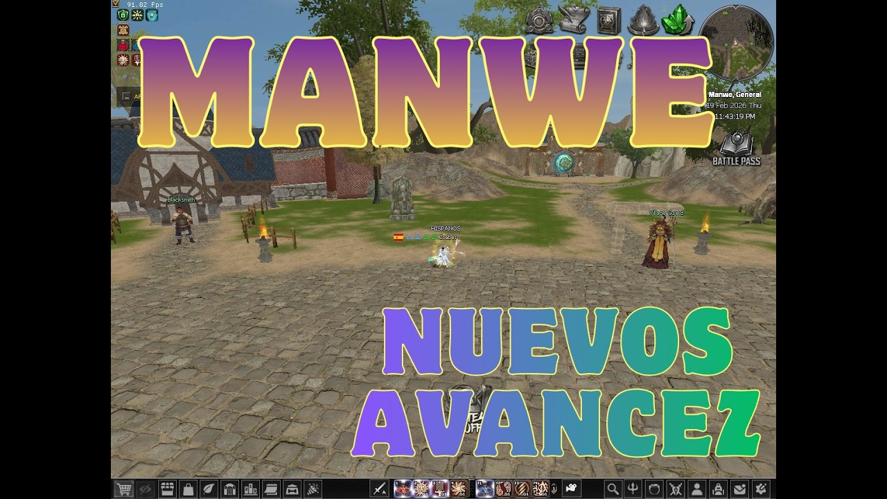 Manwe avances !