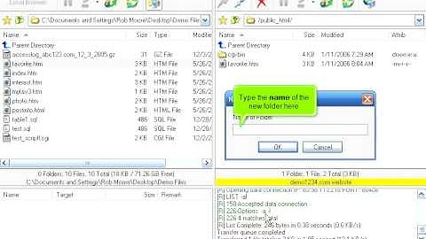 Uploading Files using FlashFXP