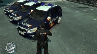 Mod GTA IV Policia Nacional -Parte 1-