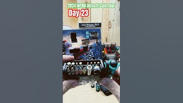 Day 23 - 2024 WERA Advent Calendar #tools #wera #christmas #adventcalendar #spoiler