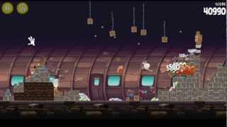 Angry Birds Rio 12- 15 Smugglers Plane Golden Mangos 3 Stars Walkthrough Full HD