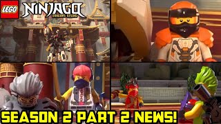 New Look at Part 2 Content! 🐲 Ninjago Dragons Rising Season 2 News!