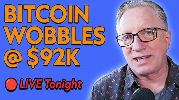 Bitcoin Wobbles at $92K — Is the Dip Over or Manipulation Still at Work? | CryptoDad Live Q&A