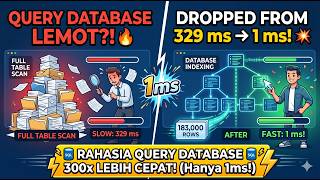 Dari 329 ms Jadi 1 ms! Gimana Indexing Database Bisa Nyelametin Aplikasi Kamu dari Lemot? 🚀