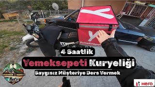 4 Saatliğine Yemeksepeti Kuryesi Oldum Kurye Muhabbetleri V1