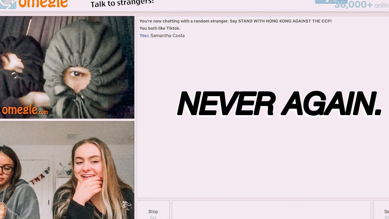 GOING ON OMEGLE FOR THE FIRST TIME EVER *i’m scared*