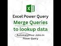 Excel Power Query Merge Queries