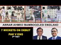 Abrar Ahmed bamboozled England | 7 wickets on Debut