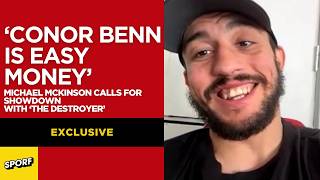 'Conor Benn is easy money'... Michael McKinson calls out rival ahead of Mohammed Sahnoun fight