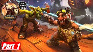 WOW DRAGONFLIGHT Pre-Patch Gameplay 2022 (PC) Goblin Leveling Part 1 [4K 60FPS HDR]