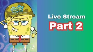 Playing Spongebob Battle for Bikini Bottom Part 2 - LIVE