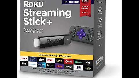 Roku Streaming Stick+ | HD/4K/HDR Streaming Device with  Wireless and Voice Remote with TV Controls