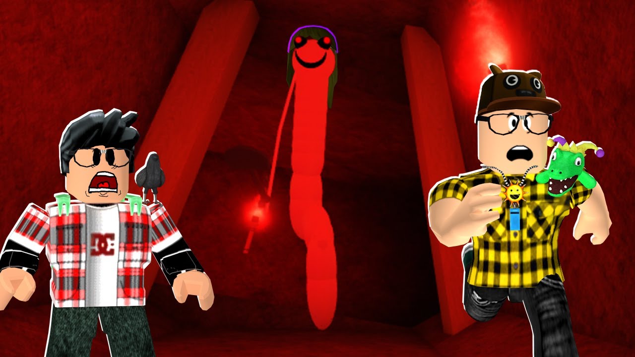A MINHOCA DO MAL TIA GRAÇA ENTERROU NOVOTE E VELHOTE!!! (Roblox - WORMY capítulo 2)
