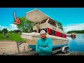 FLOAT TESTING My Houseboat!! (Itty Bitty Update)