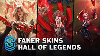 Faker Skins, Ahri & LeBlanc | Hall of Legends