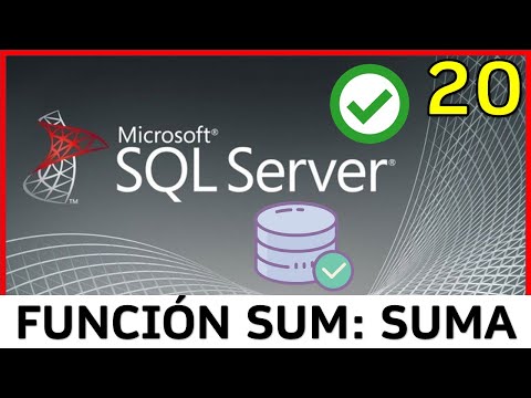 Video: ¿Cómo sumo una columna varchar en SQL?