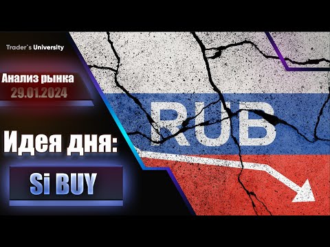 Анализ рынка 29.01.2024 - Доллар, Рубль, Юань, Биткоин, Золото, Нефть, CME, Forex