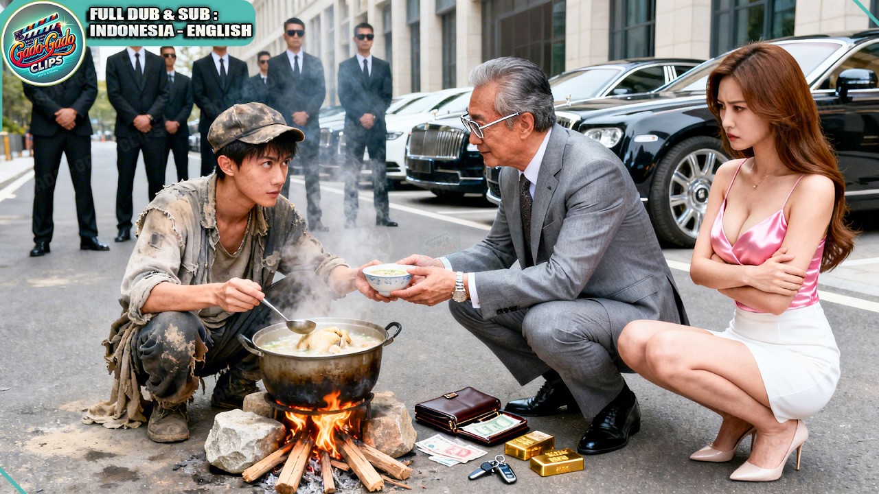 Pengemis Masak Bubur Di Jalan, Kakek Miliarder Tukar Harta Demi Semangkuk Ternyata Tabib Tersembunyi