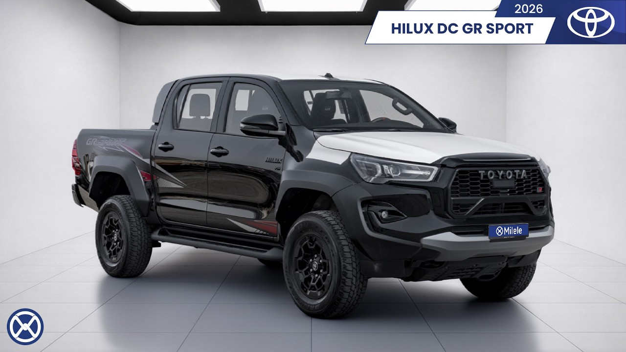 (LHD) TOYOTA HILUX GRS 4.0P AT MY 2026 – BLACK video