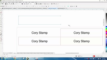 Corel Draw Tips & Tricks Remove double Lines on name tags