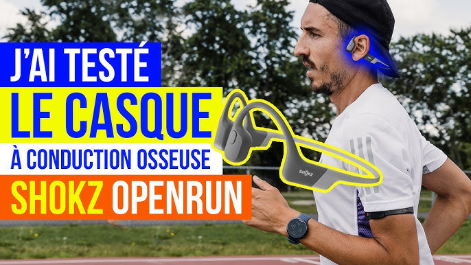 Shokz OpenRun Pro - La conduction osseuse c'est étonnant 