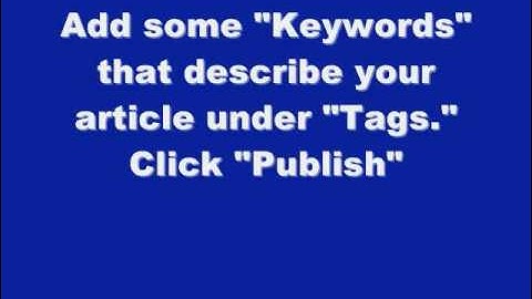 "Ning Tutorial" #10 - Write Blogs on a Website Created With Ning Software