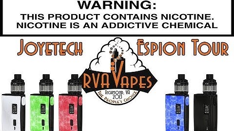 Espion Tour Mod from Joyetech ***Cubis Max Tank Update***