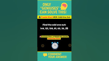 Can You Spot the Odd One Out? | Only Geniuses Solve This! 🔥 #Shorts