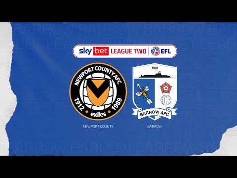 Newport Barrow Goals And Highlights