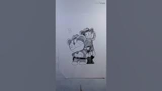 Doraemon nobita short video || Roy Artqube || #shorts