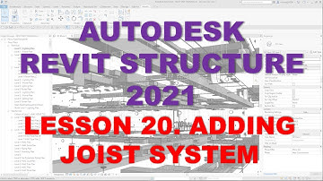 REVIT STRUCTURE 2021 - STEP BY STEP TUTORIAL 20 - ADDING JOIST SYSTEM