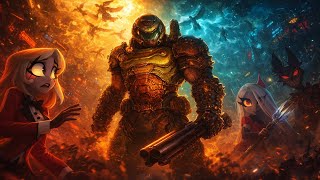 What If Doom Slayer Entered Hazbin Hotel?