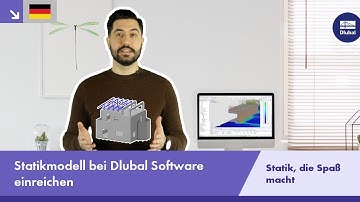 Statikmodell bei Dlubal Software einreichen.