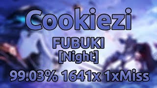 Cookiezi | Imperial Circus Dead Decadence - FUBUKI [Night] (ScoreV2) 99.03% 1641/1771x 1xMiss