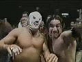 HIJO DEL PERRO AGUAYO VS HIJO DEL SANTO POR PRIMERA VEZ ARENA MEXICO AGOSTO 2004