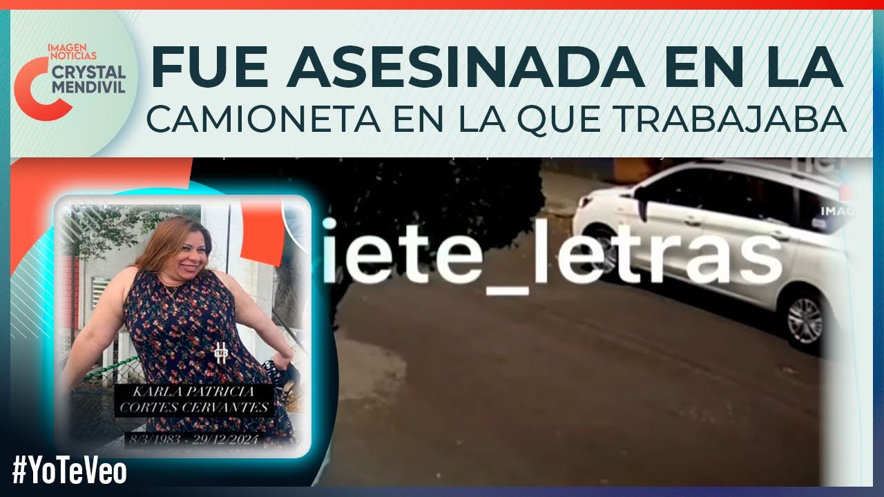 Feminicidio en Azcapotzalco a una conductora de taxi por aplicación | Noticias con Crystal Mendivil