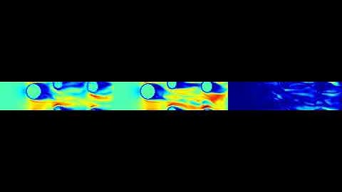 Fluid Flow generated by Neural Network 40x40x160 (Take 4)