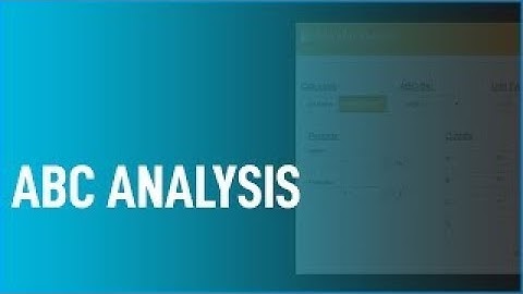 ABC Analysis