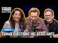 Sona & David Reveal What It’s Like To Be Conan’s Assistant | Conan O'Brien Needs A Friend