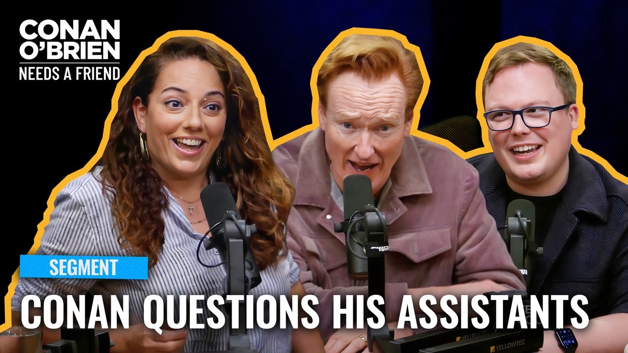 Sona & David Reveal What It’s Like To Be Conan’s Assistant | Conan O'Brien Needs A Friend