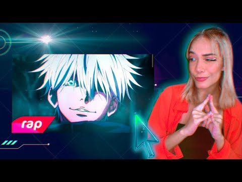 REAGINDO AO RAP DO SATORU GOJO - MAIS PODEROSO DESSE MUNDO | NERD HITS •Senju•