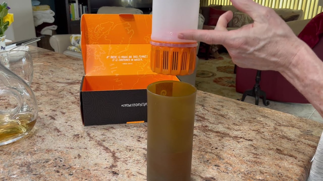 GRAYL GeoPress 24 oz. Water Purifier / Filter Bottle HONEST Review YouTube