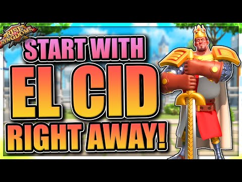 The best players use El Cid in Rise of Kingdoms [Full 2020 Guide with Talents]